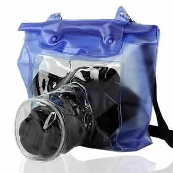 1 מחשב עמיד למים DSLR SLR מצלמה מתחת למים דיור מקרה נרתיק יבש תיק עבור Canon Nikon