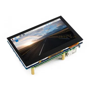 4.3 אינץ ' LCD HDMI B עם מגע קיבולי IPS מסך 800x480 רזולוציית HDMI ממשק תמיכה Pi פטל 4/3/2 פאי בננה