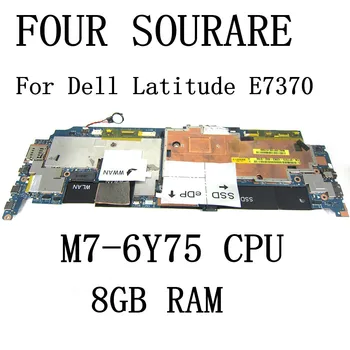 לה-D312P עבור dell Latitude 13 7370 מחשב נייד לוח אם עם M7-6Y75 CPU 8GB RAM CN-0X95H8 Mainboard