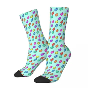 צבעוני התנין נעליים חבילת גרביים זכר Mens נשים קיץ גרבי ניילון פוליאסטר