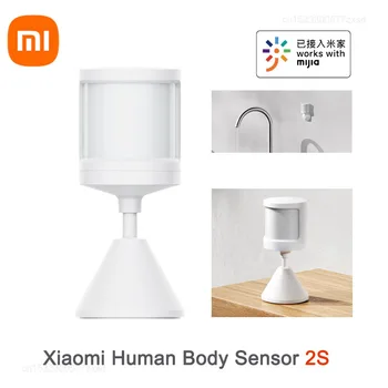 Xiaomi גוף האדם חיישן 2 חיישן תנועה חכם גוף האדם חיישן התנועה Motion חיבור אלחוטי אוטומטי חיישן מקורה