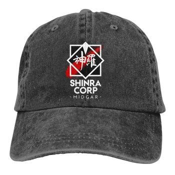 שינרה Corp - Midgar כובע בייסבול גברים כובעים בצבעים נשים קיץ Snapback הסופי פנטזיה תפקיד לשחק משחק וידאו סדרת כמוסות