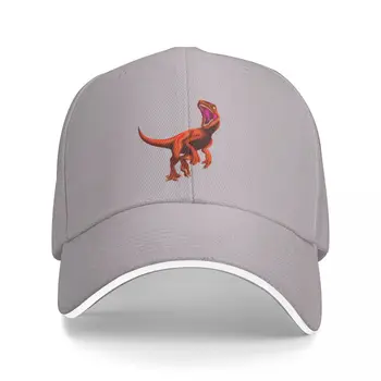 דינוזאור (Flaming כתום) כובע בייסבול כובע דרבי אנימה המערבי כובעי שמש כובעים עבור נשים גברים