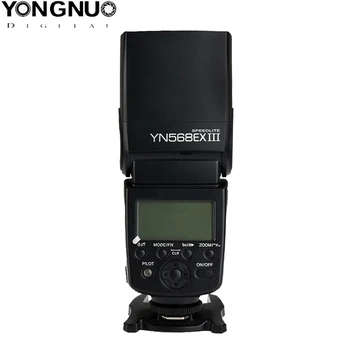 YONGNUO YN568EX III YN568 לשעבר-III אלחוטי TTL HSS Speedlite Flash for Canon 1100d 650d 600d 700d עבור ניקון D800 D750 D7100