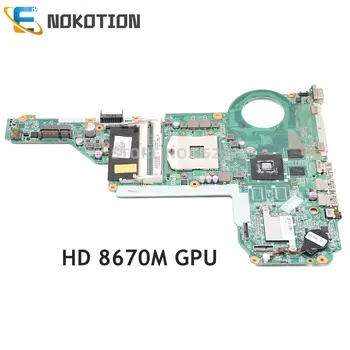 NOKOTION 720459-501 720459-001 DA0R62MB6E1 עבור HP Pavilion 14-ל 15-E מחשב נייד לוח אם HD4000 HD 8670M DDR3L