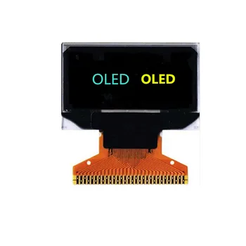 0.96 אינץ oled IC:SSD1306 128*64 לבן/כחול/צהוב כחול אופציונלי 30PIN