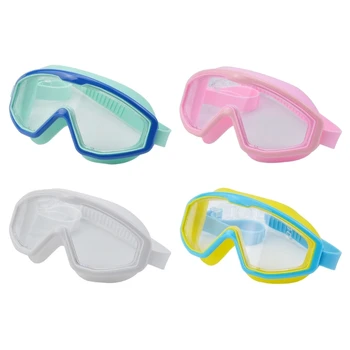 ילדים משקפי שחייה לילדים בגיל 3-16, מהר לשחרר את רצועת אנטי-דליפת משקפי מגן