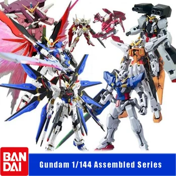 Bandai Gundam דגם HG שבע החרבות 00r סטרייק חינם הגורל קרן הרכבה, צעצועים קישוט מתנה רובוט פעולה דגם Figureals