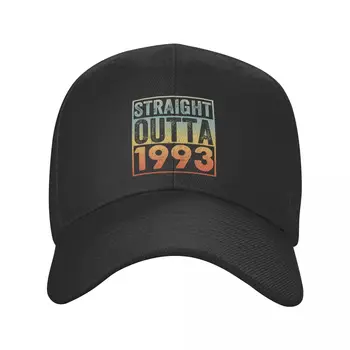 קלאסי יוניסקס הישר מבית 1993-30 כובע נהג המשאית למבוגרים מתכוונן כובע בייסבול עבור גברים, נשים, היפ הופ