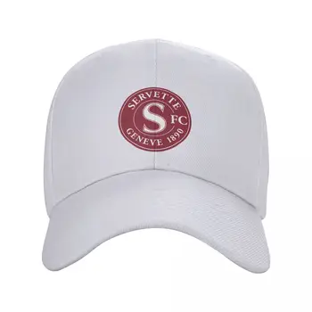 SERVETTE FC - לוגו כובע כובע בייסבול מותג יוקרה כובעים לגברים נשים