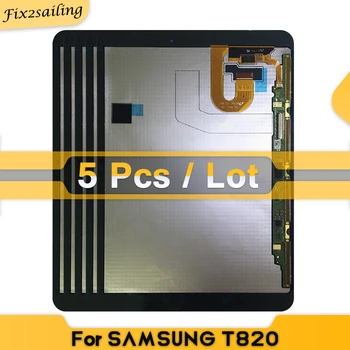 5 יח ' הסיטוניים LCD עבור סמסונג גלקסי טאב S3 9.7 T820 T825 T827 תצוגת LCD+מסך מגע דיגיטלית חיישן מלא הרכבה, תיקון
