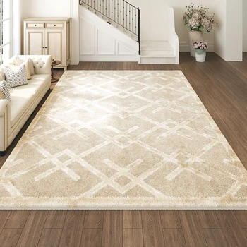 סגנון אמריקאי שטיחים עבור הסלון רכות רכות ללמוד השטיח שטח גדול קישוט חדר השינה החלקה השטיח הביתה קטיפה שטיח הרצפה