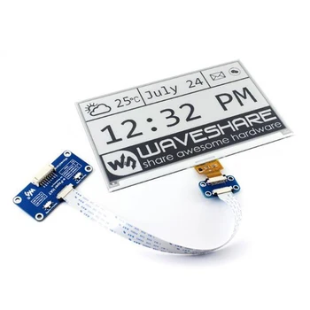 7.5 אינץ e-נייר SPI ממשק E-Ink Display הכובע עבור Raspberry Pi 800×480