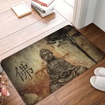חגיגי מופשט בודהה Retor מחצלת השינה מודפס רך הכניסה במסדרון מחצלת עיצוב הרצפה שטיח מחצלת דלת שטיחים שטח