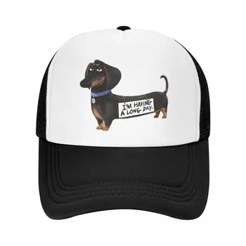 Kawaii תחש כובע בייסבול חיצונית נשים גברים מתכוונן נקניק באדג ' ר וינר כלב משאית כובע סתיו Snapback כובעי