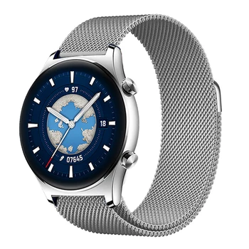 לכבוד שעון ג ' י 3 מגנטי לולאה הלהקה רשת מתכת הצמיד עבור HUAWEI הכבוד קסם השעון 2 42mm 46mm צמיד Huawei GT 3 רצועה