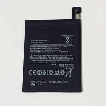 3.85 V 4000mAh BN45 Xiaomi Redmi הערה 5 , MEG7S , MEC7S , MEE7S , MET7S , M1803E7SG, M1803E7SC , M1803E7ST, M1803E7SE סוללה