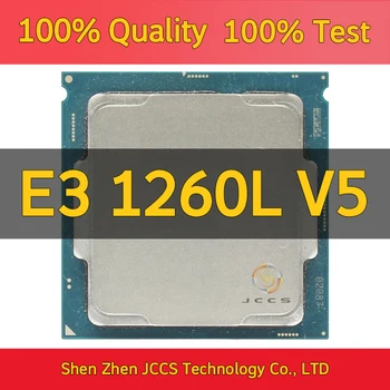 השתמשו Xeon E3 1260L V5 8M Cache 2.90 ג ' יגה-הרץ 45W SR2LH Quad-Core שמונה חוטי-LGA 1151 המעבד