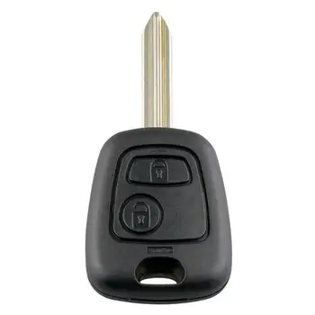 VODOOL 2 כפתורים מרחוק המכונית Fob מפתח התיק ריק מפתח מעטפת עבור סיטרואן Saxo Berlingo אביזרי רכב מפתח מעטה
