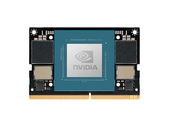 Nvidia טסון אורין ננו AI פיתוח מודול של מערכת-על-מודול, ננו גודל, 4GB או 8GB אפשרויות הזיכרון.
