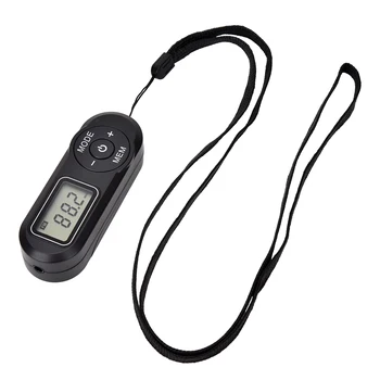 HRD-727 מיני נייד רדיו FM מקלט FM רטרו נגן MP3 סגנון DSP עם אוזניות מים עם 1.1 אינץ ' LCD תצוגה דיגיטלית