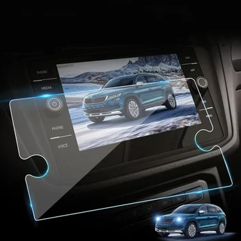 8 אינץ ' לרכב ניווט GPS מזג זכוכית סרט מגן מסך עבור פולקסווגן Tiguan אטלס 2018 2019 מסך LCD אביזרי רכב