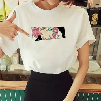 Mitsuri העליון נשים גרפי אנימה מנגה חולצת טי ילדה 2000 harajuku קומיקס בגדים