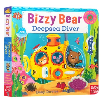 ביזי דוב צולל במעמקי הים, ספרי ילדים בגילאי 3 4 5 6, אנגלית, ספרי תמונות, 9780763686475