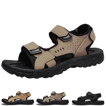 סנדלי קיץ לגברים 2023 חוף נעלי Mens חיצונית החלקה טיולים Mens נעלי טיפוס טרקים נעליים לשני המינים נעלי מים