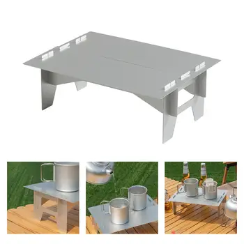 מיני קמפינג שולחן קטן, שולחן מתקפל האולטרה השולחן מחנה מתקפל שולחן עם