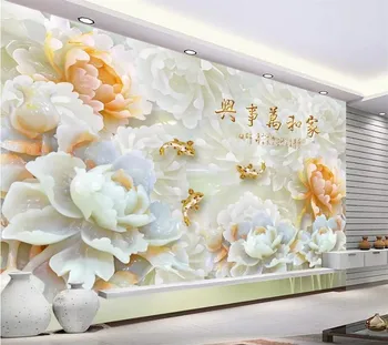 wellyu תמונה מותאמת אישית טפט 3D ציורי הקיר בבית וג ' ייד גילוף הסלון, חדר השינה רקע נייר קיר ציור קיר המסמכים דה parede