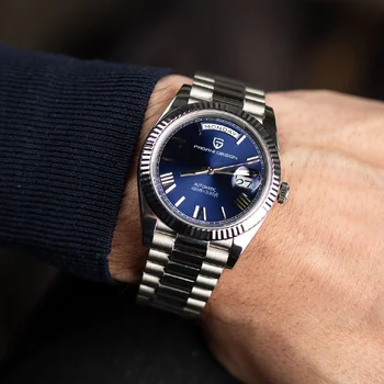 PAGANI עיצוב חדש DD36 אוטומטי שעון גברים שעון יד מכני AR ספיר זכוכית נירוסטה 10ATM שעונים של גברים