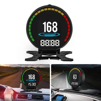 P15 2.2 אינץ ' HD לרכב אוניברסלי מד מהירות דיגיטלי מהירות האד תצוגת מהירות המכונית השמשה Head-Up Display אוטומטי accessries